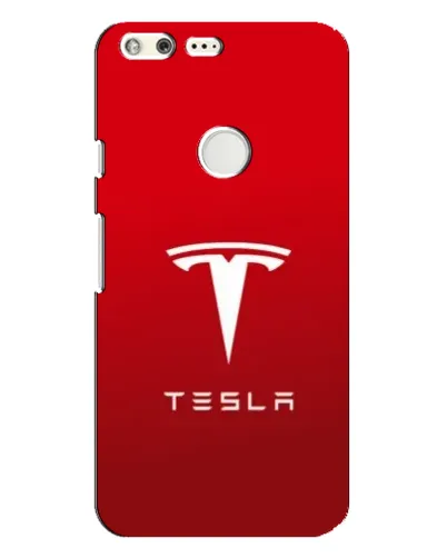 Чехол для Google Pixel XL с картинкой «Tesla Red Classic»