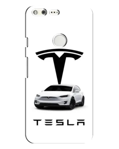 Чехол для Google Pixel XL с картинкой «Tesla White Style»