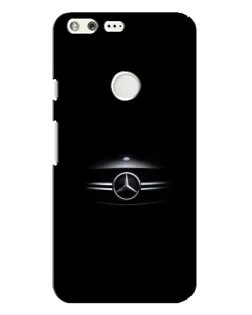 Чехол для Google Pixel XL с картинкой «Mercedes — абстрактные линии»