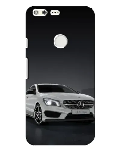 Чехол для Google Pixel XL с картинкой «Mercedes AMG GT Silver»