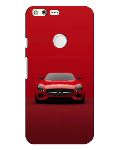 Чехол для Google Pixel XL с картинкой «Красный Mercedes AMG»