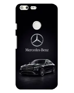Чехол для Google Pixel XL с картинкой «Mercedes — решетка радиатора»