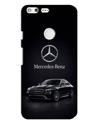 Чехол для Google Pixel XL с картинкой «Mercedes — решетка радиатора»