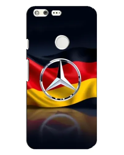 Чехол для Google Pixel XL с картинкой «Mercedes — флаг Германии»