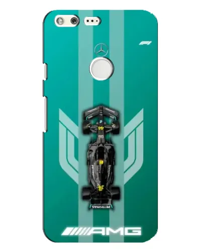 Чехол для Google Pixel XL с картинкой «Mercedes AMG Petronas»