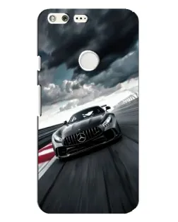 Чехол для Google Pixel XL с картинкой «Гоночный Mercedes AMG»