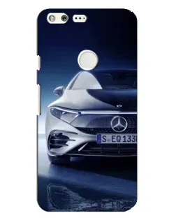 Чехол для Google Pixel XL с картинкой «Mercedes EQ — будущее»