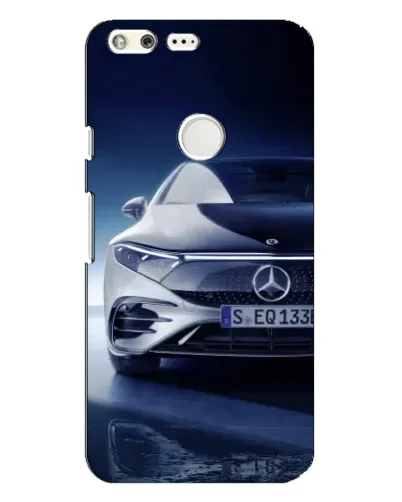 Чехол для Google Pixel XL с картинкой «Mercedes EQ — будущее»