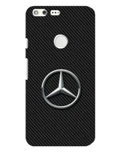 Чехол для Google Pixel XL с картинкой «Карбоновый Mercedes стиль»