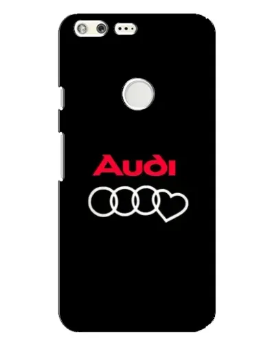 Чехол для Google Pixel XL с картинкой «Логотип Audi Heart»