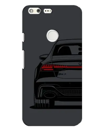 Чехол для Google Pixel XL с картинкой «Задняя часть Audi — арт»