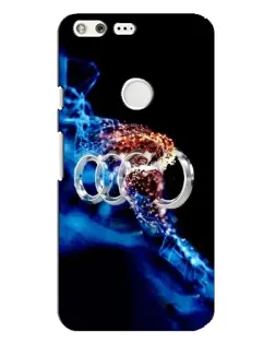 Чехол для Google Pixel XL с картинкой «Энергия лого Audi»