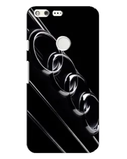 Чехол для Google Pixel XL с картинкой «Audi — абстрактные кольца»