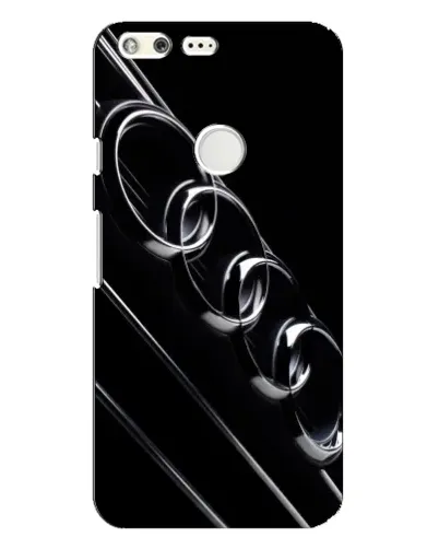 Чехол для Google Pixel XL с картинкой «Audi — абстрактные кольца»