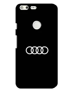 Чехол для Google Pixel XL с картинкой «Audi White Logo»