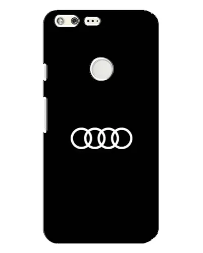 Чехол для Google Pixel XL с картинкой «Audi White Logo»