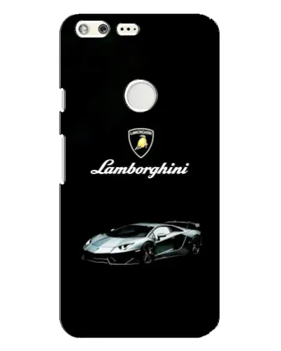 Чехол для Google Pixel XL с картинкой «Логотип Lamborghini классика»