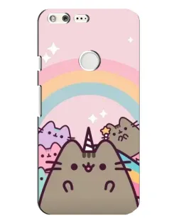 Чехол для Google Pixel XL с картинкой «Единорог Pusheen»