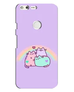 Чехол для Google Pixel XL с картинкой «Радужные Пушины»