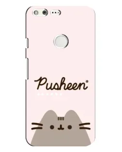 Чехол для Google Pixel XL с картинкой «Pusheen логотип»