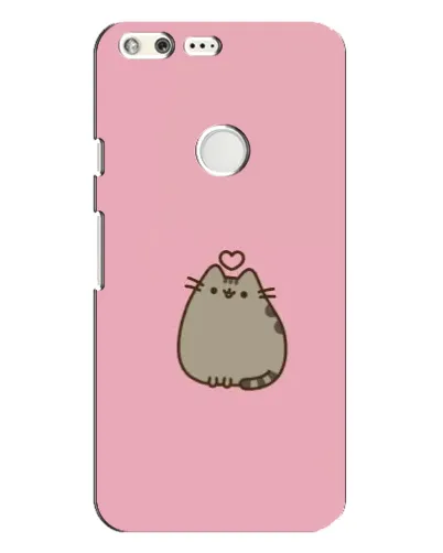 Чехол для Google Pixel XL с картинкой «Pusheen сердце»