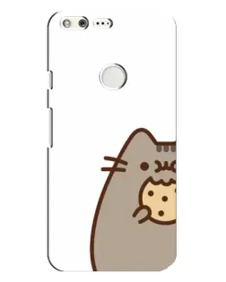 Чехол для Google Pixel XL с картинкой «Пушин с печеньем»