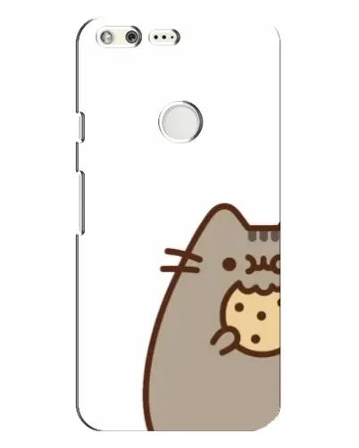 Чехол для Google Pixel XL с картинкой «Пушин с печеньем»