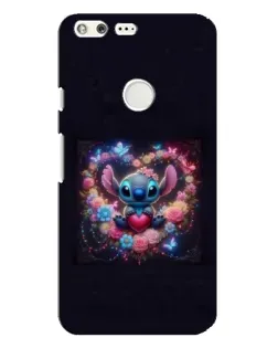 Чохол для Google Pixel XL з картинкою «Stitch у квітах»