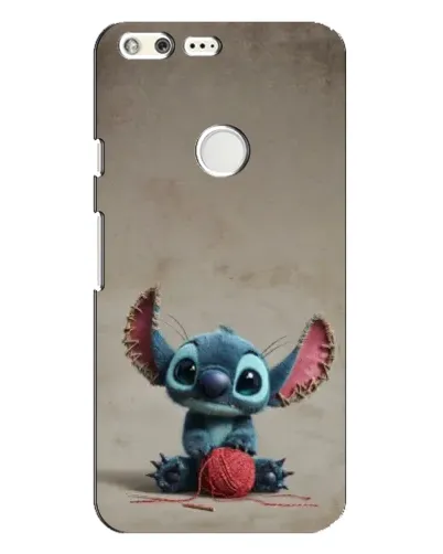 Чохол для Google Pixel XL з картинкою «Стіч на чоричневому фоні»