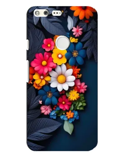 Чехол для Google Pixel XL с картинкой «Цветочная феерия»