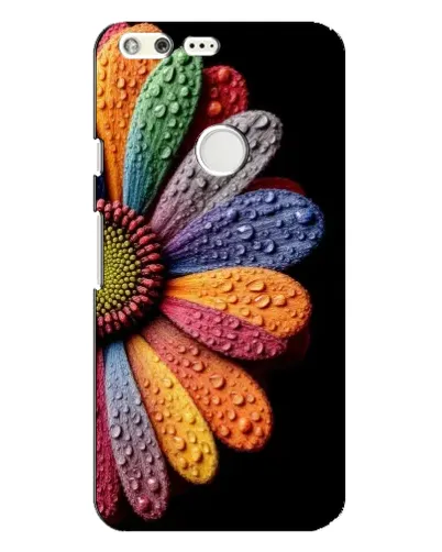 Чехол для Google Pixel XL с картинкой «Радужный цветок»