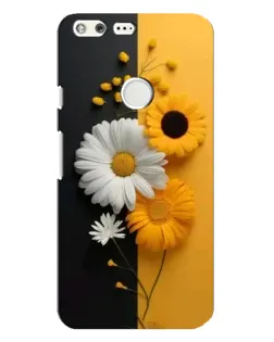 Чохол для Google Pixel XL з картинкою «Соняшник та ромашка»