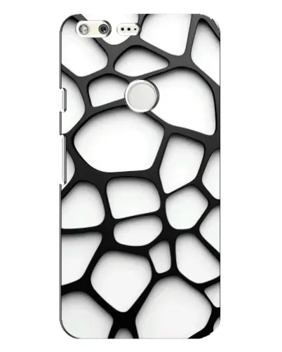 Чохол для Google Pixel XL з картинкою «Біла об'ємна сітка»