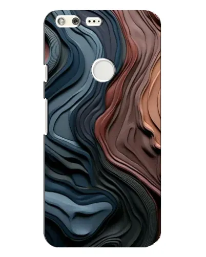 Чохол для Google Pixel XL з картинкою «Кольорові хвилі каньйону»