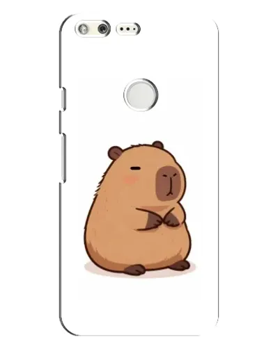 Чехол для Google Pixel XL с картинкой «Толстенькая капибара»