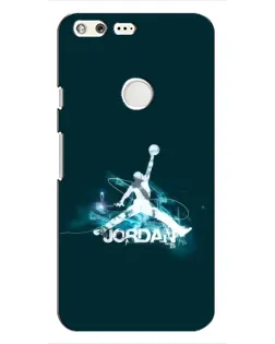Чохол для Google Pixel з картинкою «Jordan Blue Fire»