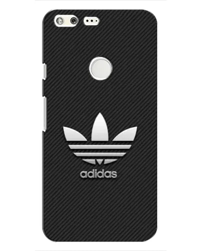 Чохол для Google Pixel з картинкою «Adidas Карбонова текстура»