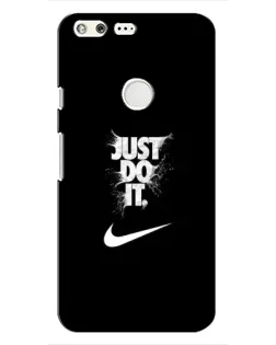 Чохол для Google Pixel з картинкою «Текстовий принт Nike»