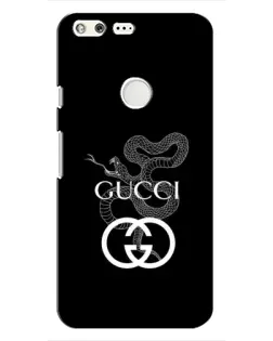 Чохол для Google Pixel з картинкою «Gucci — срібна змія»