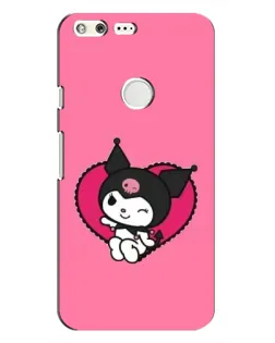 Чохол для Google Pixel з картинкою «Kuromi — любов у серці»