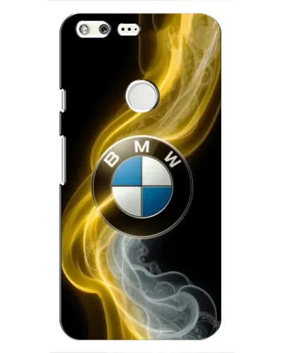 Чохол для Google Pixel з картинкою «Золотистий дим BMW»