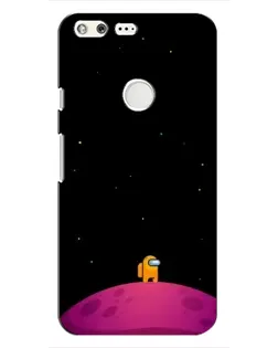 Чохол для Google Pixel з картинкою «Самотній герой на планеті»