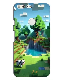 Чохол для Google Pixel з картинкою «Minecraft літній день»