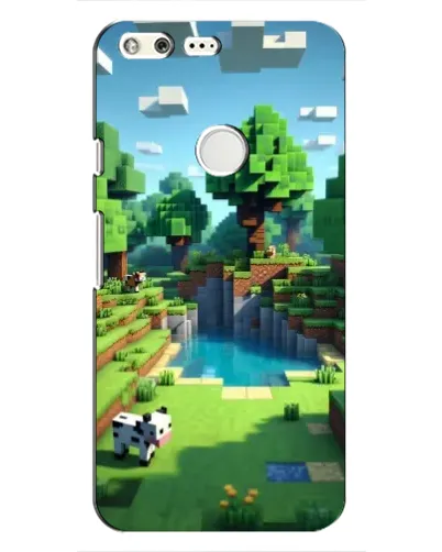 Чохол для Google Pixel з картинкою «Minecraft літній день»