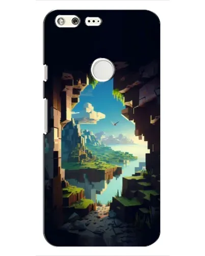 Чохол для Google Pixel з картинкою «Вид з печери»