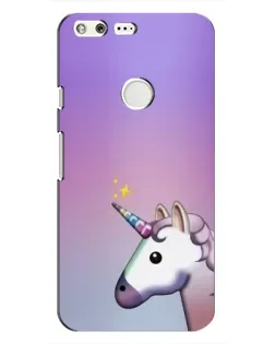 Чехол для Google Pixel с картинкой «Единорог градиент»