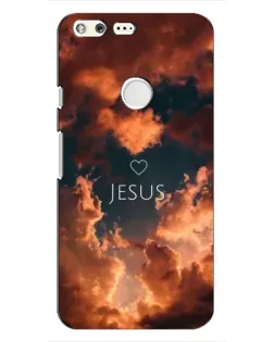 Чехол для Google Pixel с картинкой «Сияние Имени Jesus»
