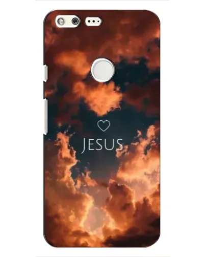 Чехол для Google Pixel с картинкой «Сияние Имени Jesus»