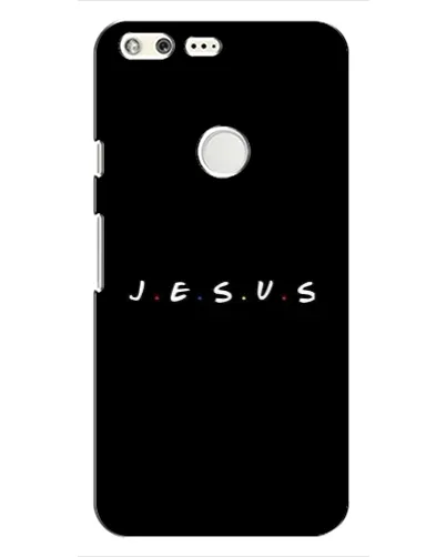 Чехол для Google Pixel с картинкой «Точки веры J.E.S.U.S.»