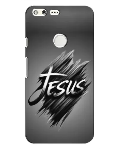 Чехол для Google Pixel с картинкой «Надпись Jesus Graffiti»